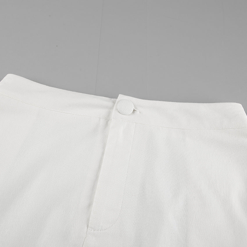 Brenna - White Tank Top & Maxi Skirt Two-Piece Set