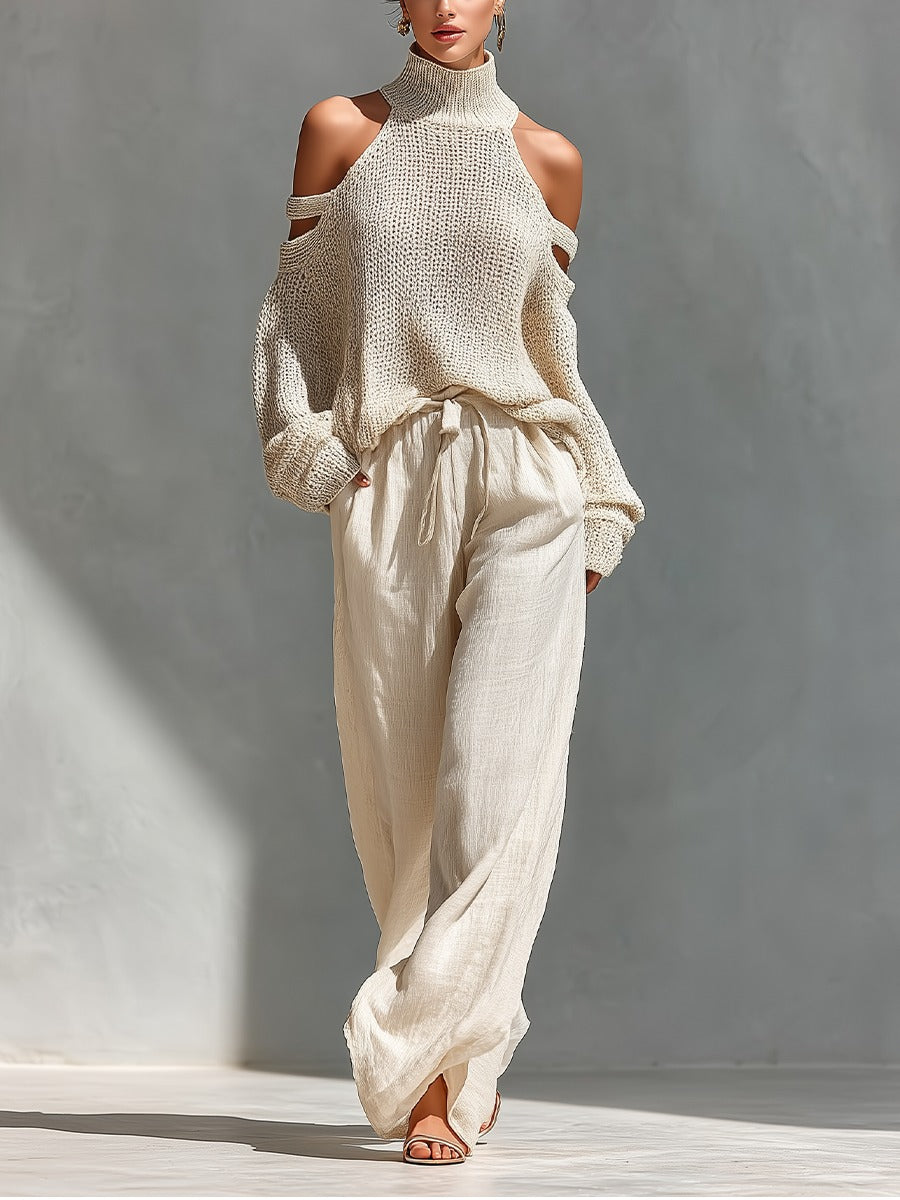 Agnes - Elegant Knit Two-Piece Set
