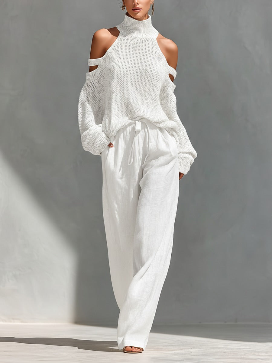Agnes - Elegant Knit Two-Piece Set