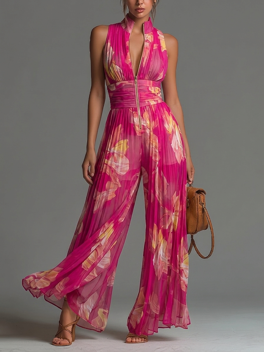 Ruby - Floral Jumpsuit