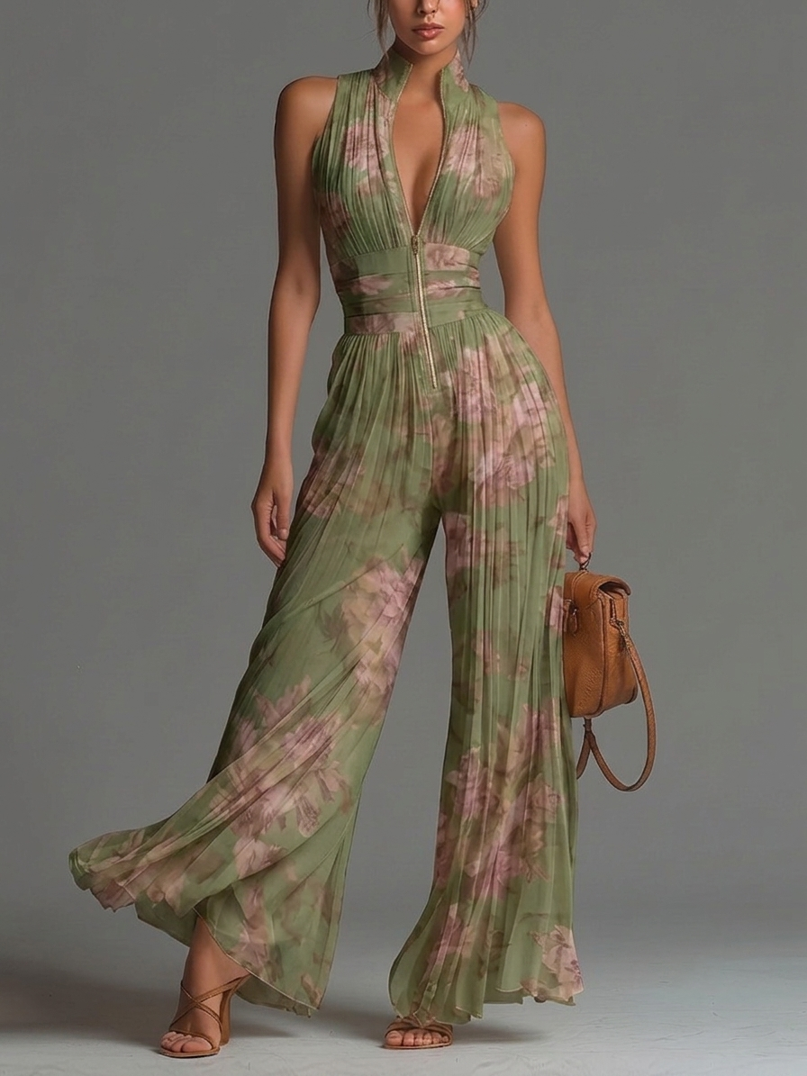 Ruby - Floral Jumpsuit